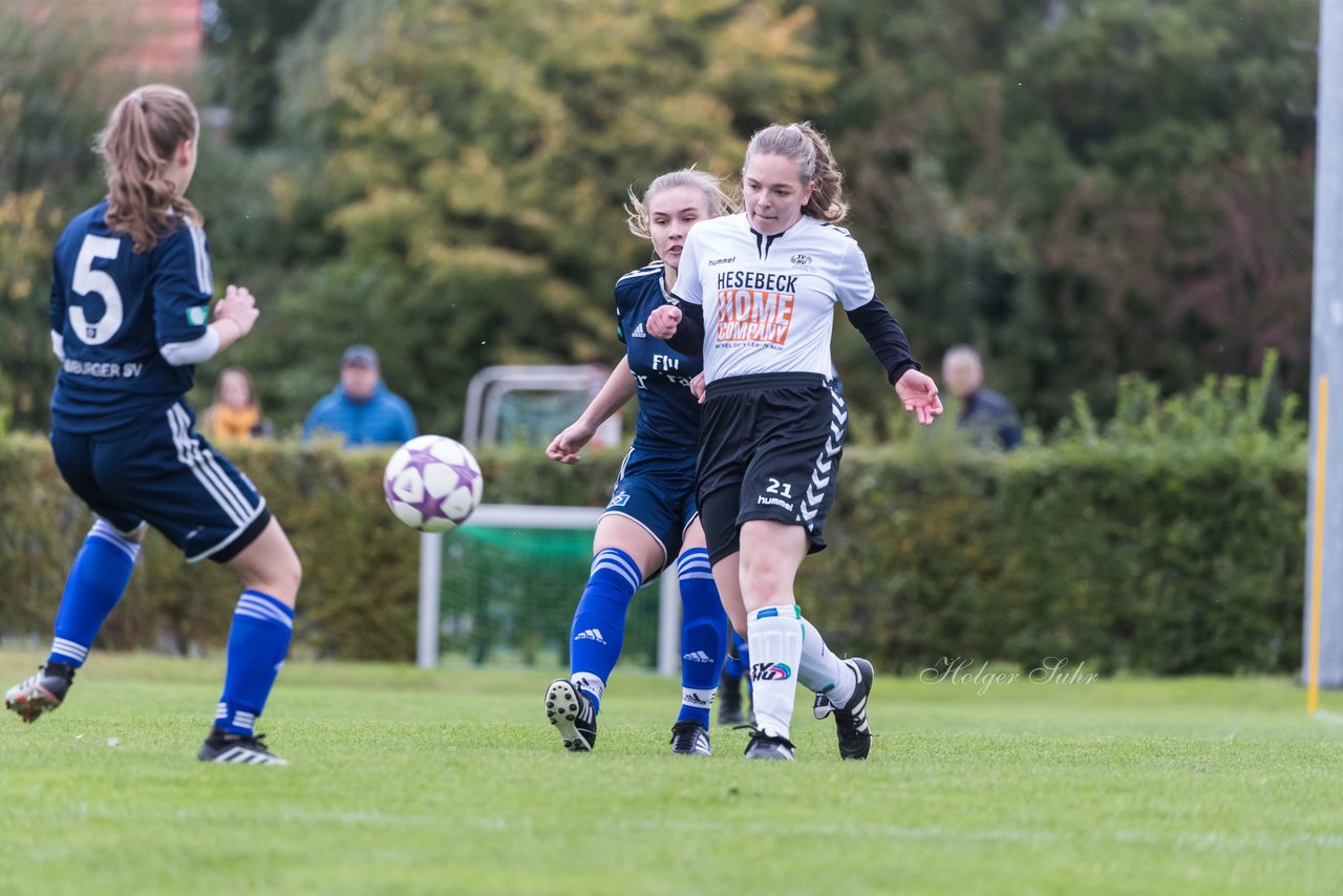 Bild 72 - B-Juniorinnen SV Henstedt Ulzburg - Hamburger SV : Ergebnis: 2:3